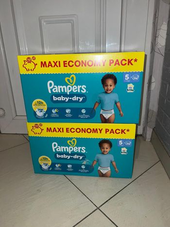 couches taille 5 pampers baby dry