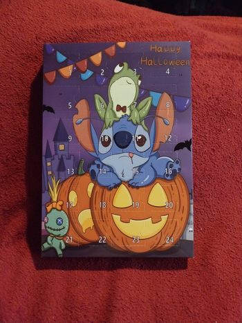 Calendrier de l avent halloween stitch