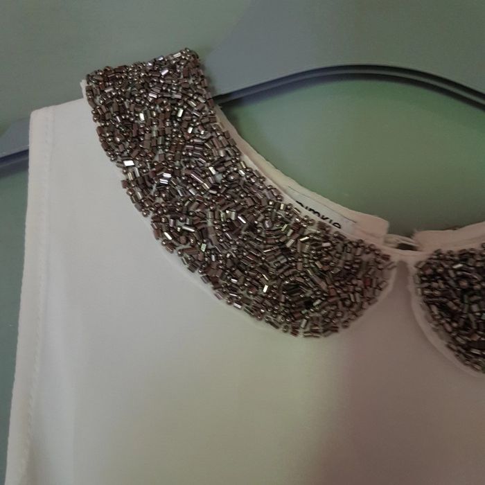 Robe habillée bi matière - photo numéro 3