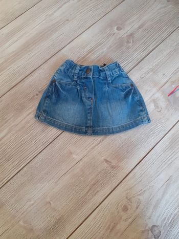 Jupe en jeans 6 mois