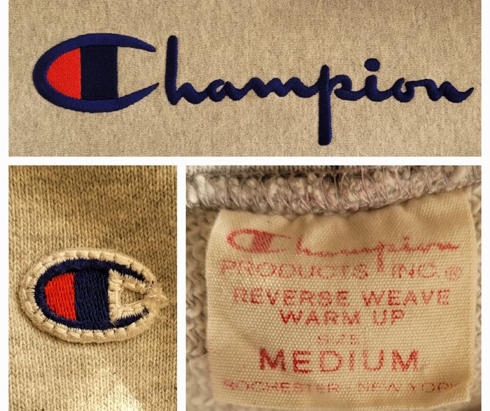 Champion Sweat Capuche TM Enfant- 9/10ans-138/143cm- Gris Chiné-Logo Brodé-Coupe Droite en TBE - photo numéro 6