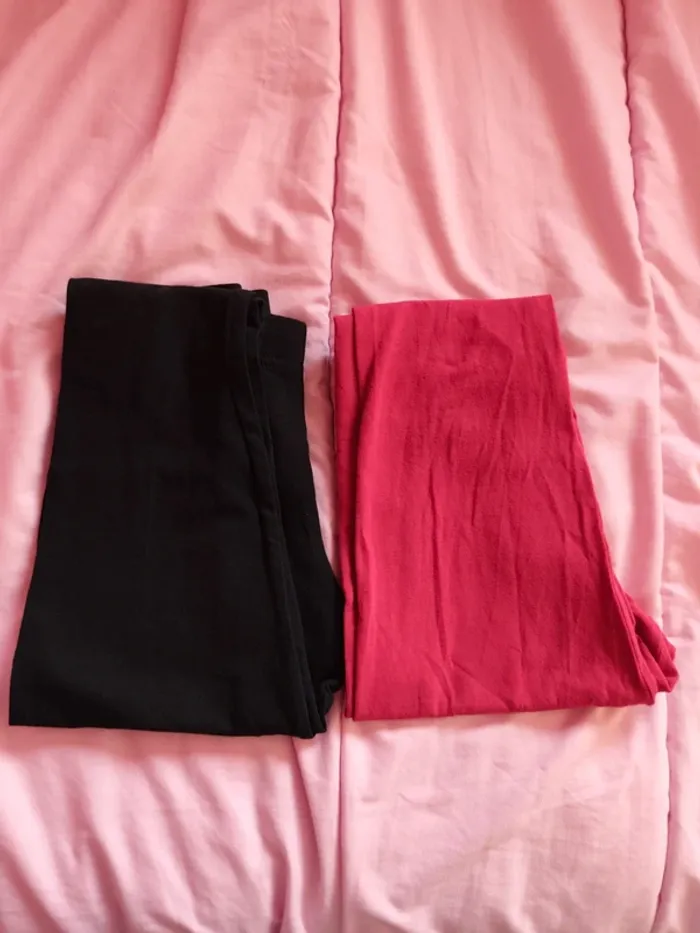 Joli lot de 2 leggings taille 9 ans pepperts
