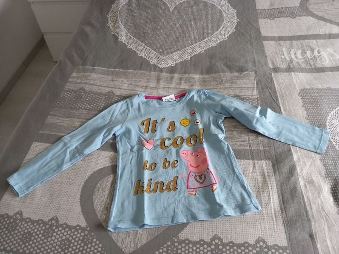 Vends t-shirt manches longues PEPPA