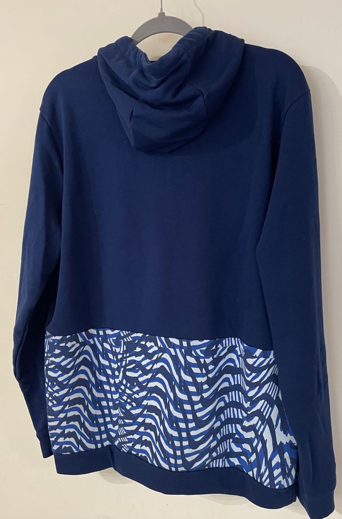 Sweat Nike Dri-FIT taille L à Capuche Homme peu porté Bleu Marine Nike - photo numéro 9