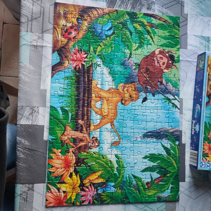 Puzzle 187 pièces Disney le roi lion