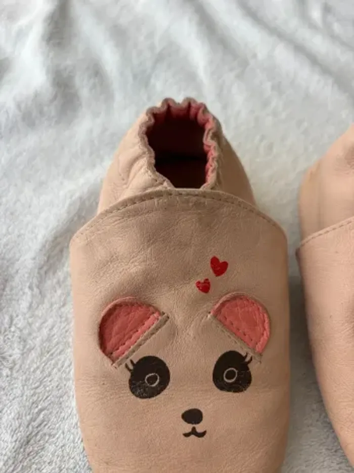 Chaussons souple en cuir - photo numéro 3