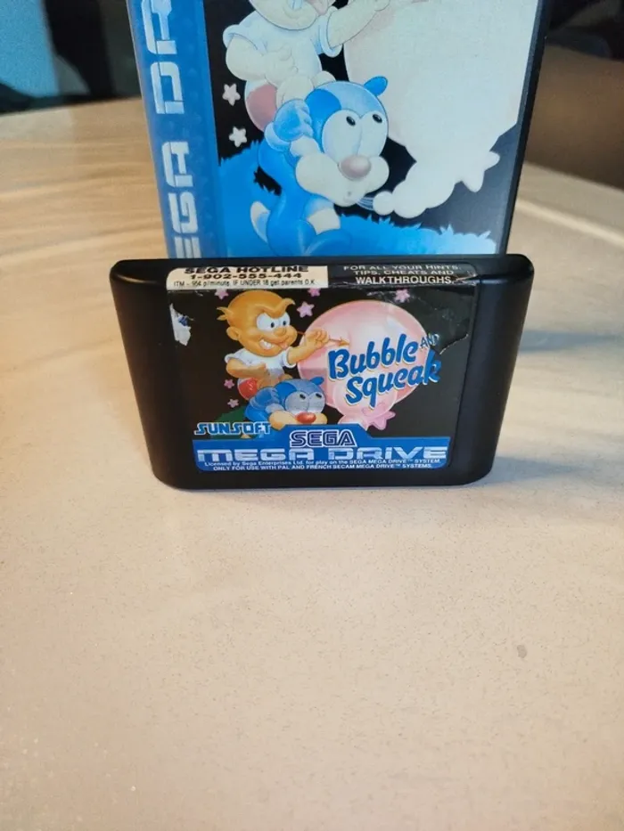 Mega drive sega bubble and squeak Genesis - photo numéro 8