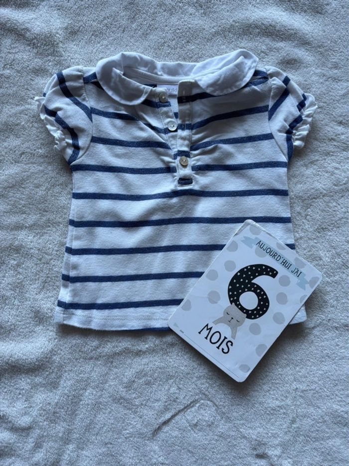 Polo rayé noukies