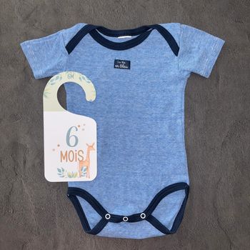 Body bleu / 6 mois / Très bon état