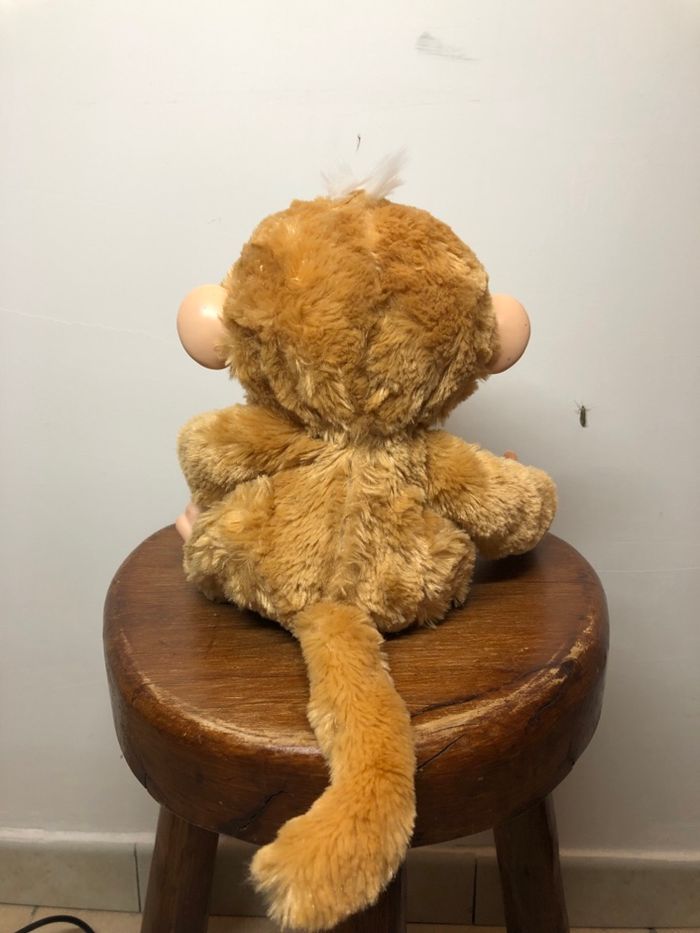 Peluche interactive Zandi le singe - photo numéro 4