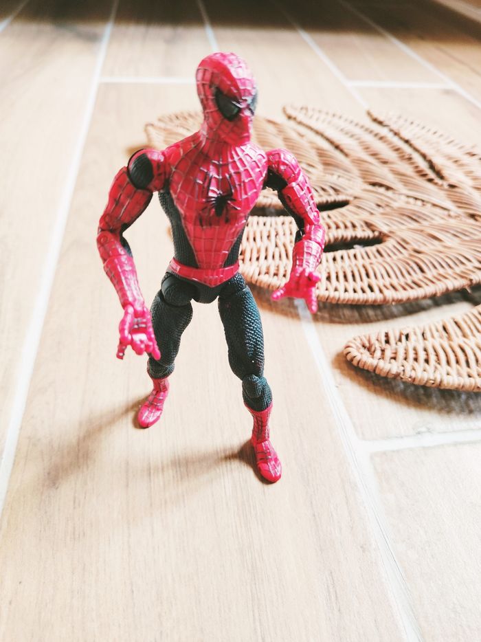 🦟Figurine Spider-man Avengers super sense superposeable année 2004 Toy biz - photo numéro 6