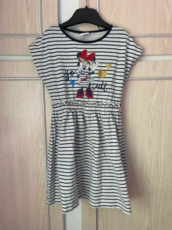 Robe rayée 4 ans