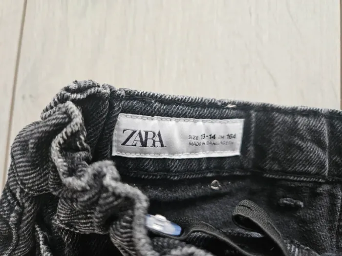 Short en jeans noir fille 13 14 ans - photo numéro 3