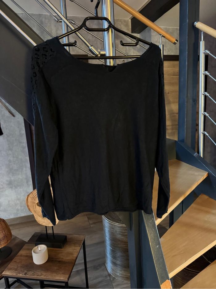 Pull bleu marine