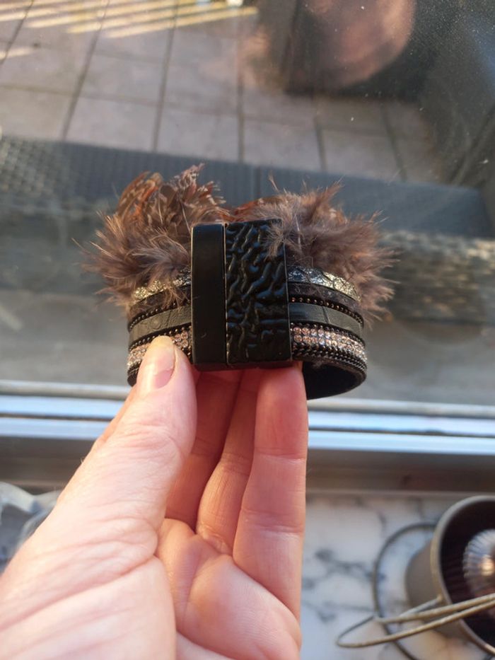 💝 Bracelet avec plumes - photo numéro 3