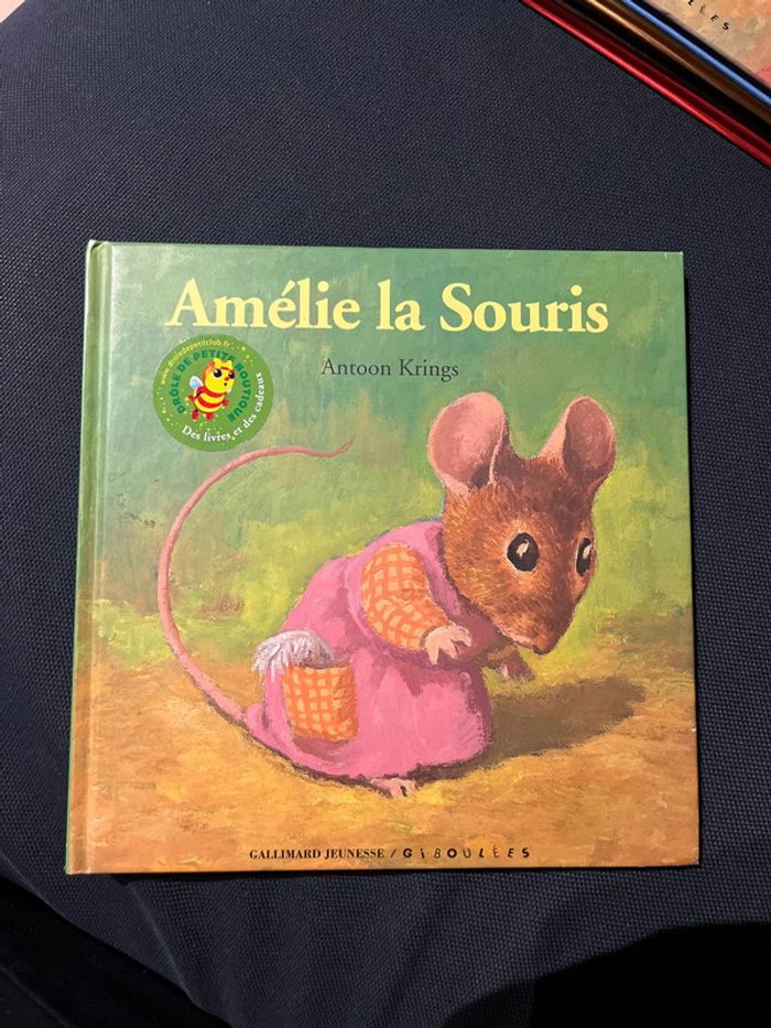 Livre pour enfants antoon krings Amélie la souris