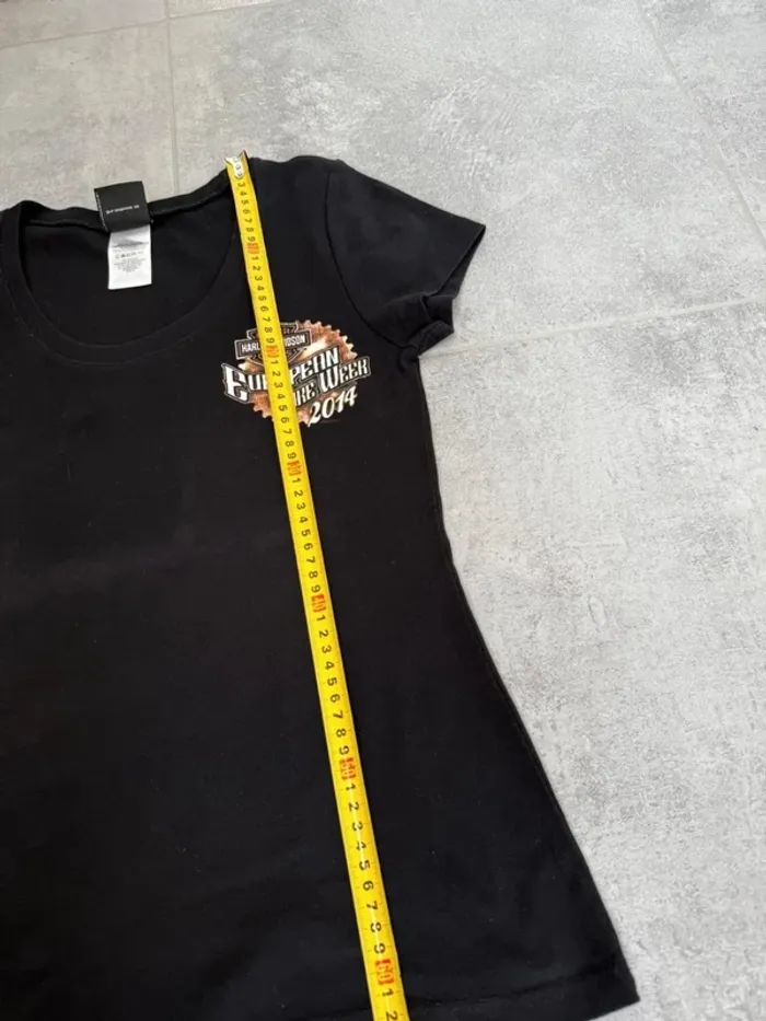 T-shirt Harley Davidson femme noir taille S - photo numéro 10