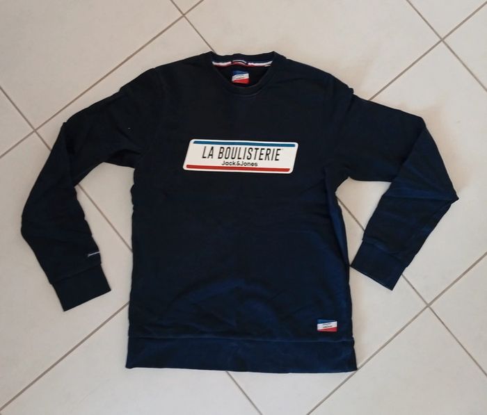 Sweat bleu marine Jack & Jones taille M