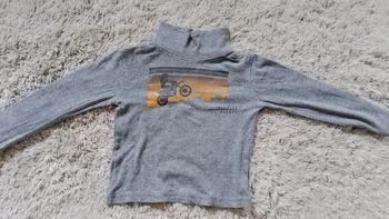 Sous pull à col montant taille 3 ans