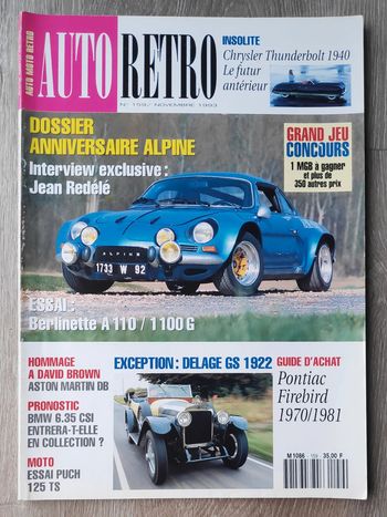 Auto Rétro n°159 - Alpine