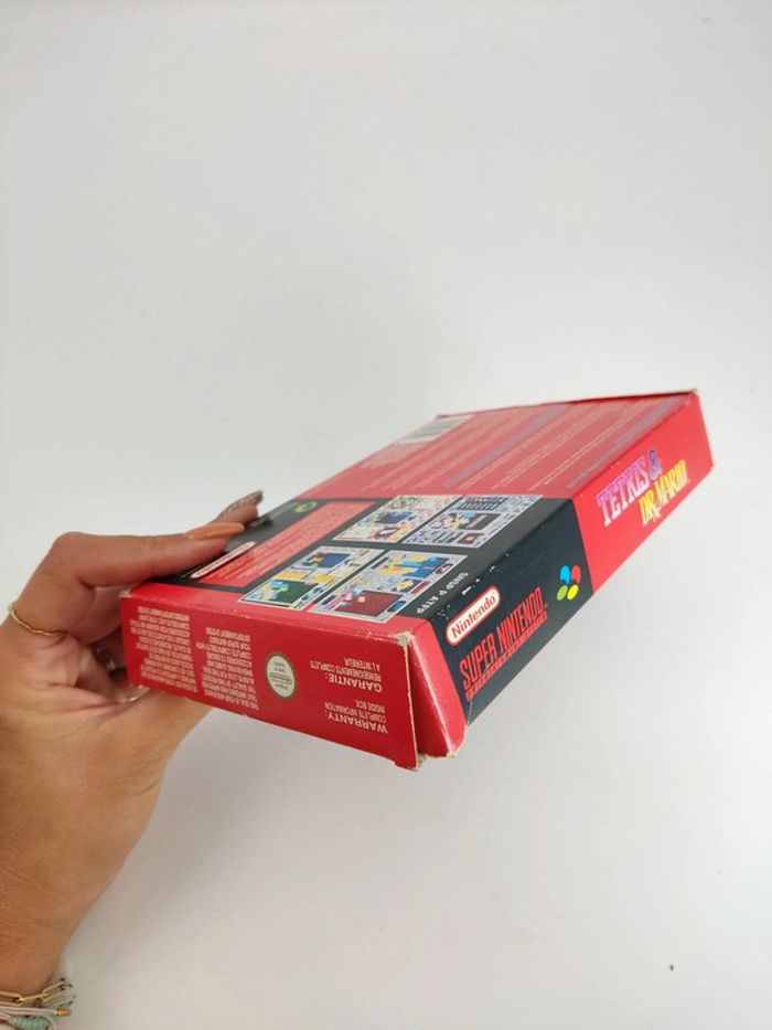 Tetris & Dr Mario / Super Nintendo SNES / pal fr fah sans notice - photo numéro 12