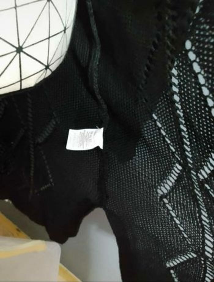 Cardigan Long Noir Grande Taille 52 – Boutonné, Manches Longues, Style Décontracté - photo numéro 4