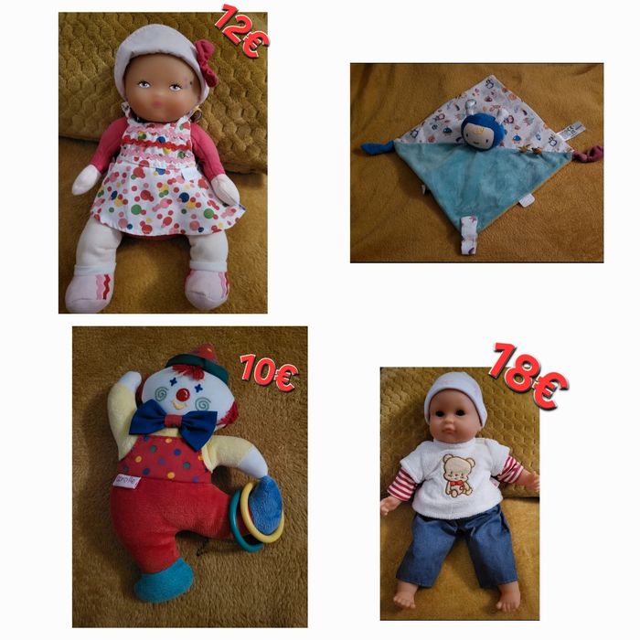 Poupée poupon peluche corolle - photo numéro 3