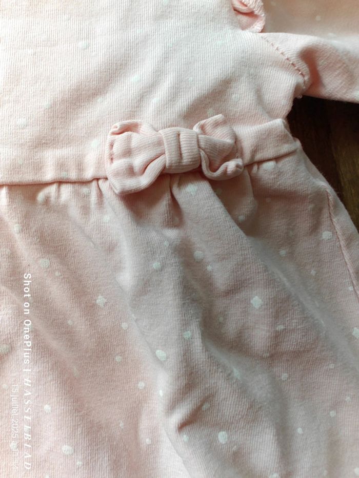 Ensemble robe legging rose - photo numéro 2