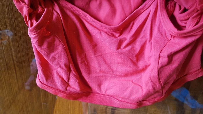 Débardeur de sport rouge avec brassière - photo numéro 7