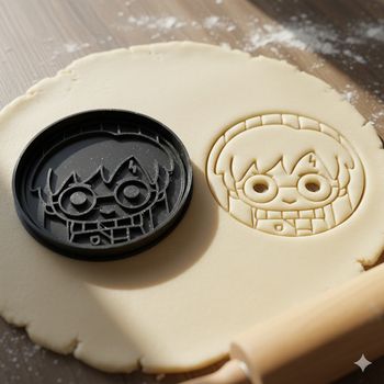 Emporte-pièce Harry Potter pour biscuits et pâtisserie - 8 cm
