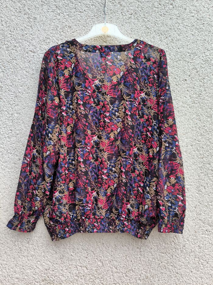 Blouse Bleu Bonheur 48 - photo numéro 2