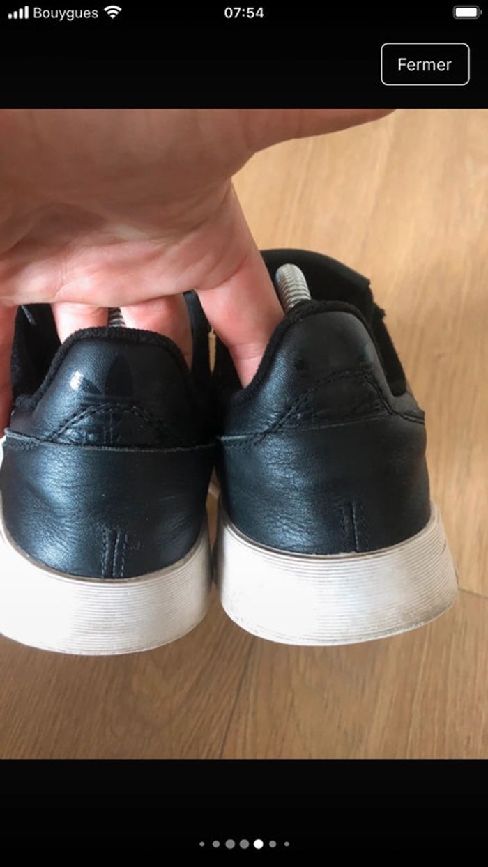 Baskets homme en cuir Adidas - photo numéro 9