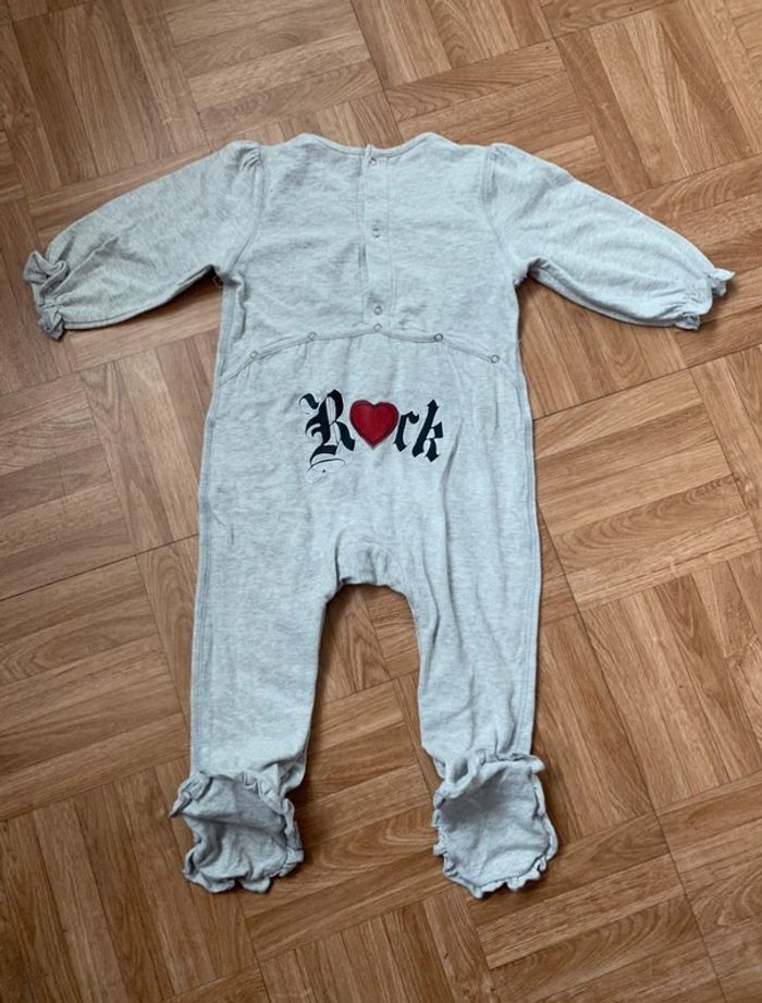 Combinaison ensemble gris taille 12 mois Victoria Couture x Hello Kitty - photo numéro 5