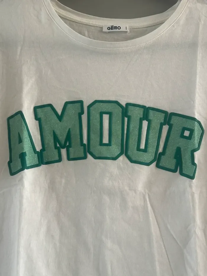 T shirt amour femme - photo numéro 2