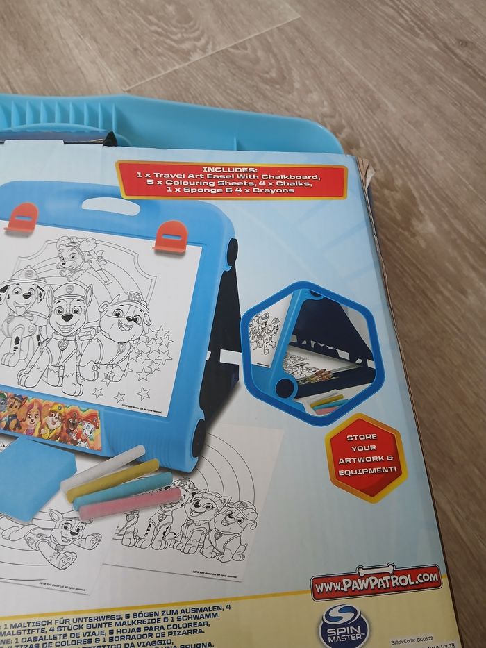 Jouet neuf pupitre d'activité pat patrouille - photo numéro 5