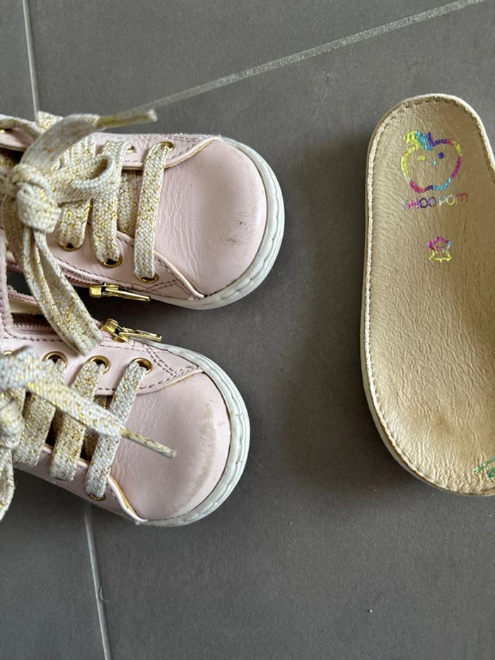 Shoo pom chaussure rose arc en ciel t21 - photo numéro 6