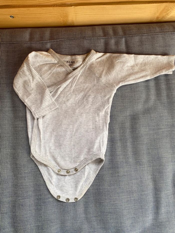 Body manches longues - 3 mois