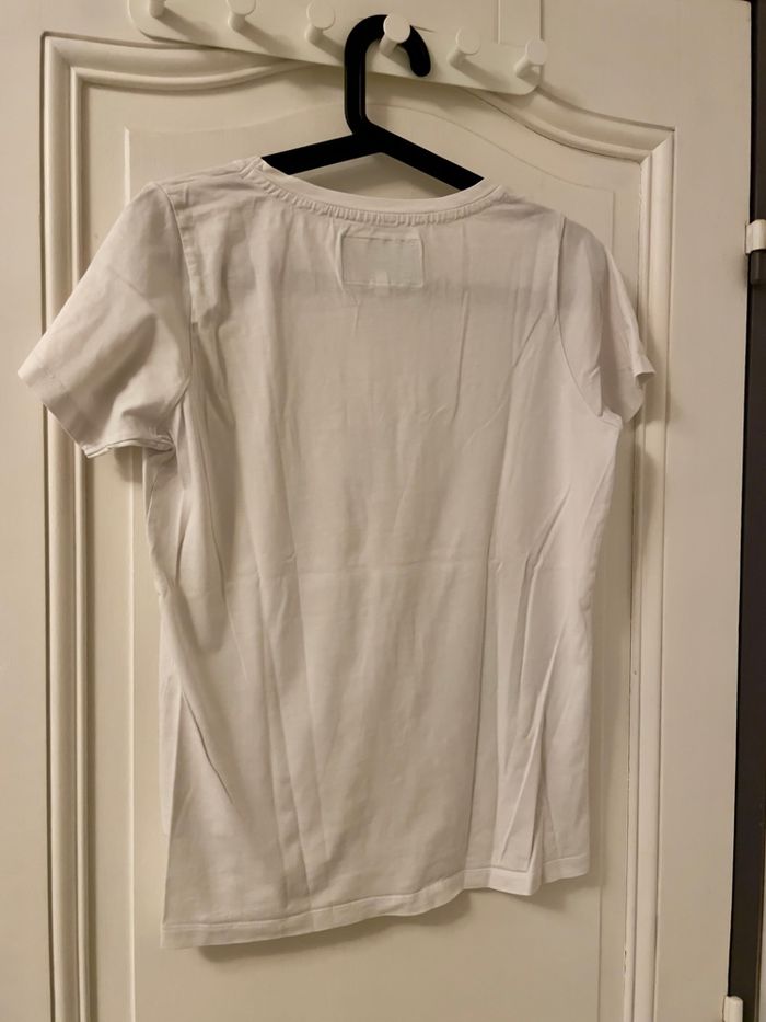 Tee-shirt blanc l’esprit du sud  L - photo numéro 3