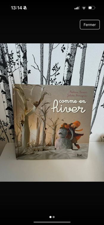 Livre comme en  hiver