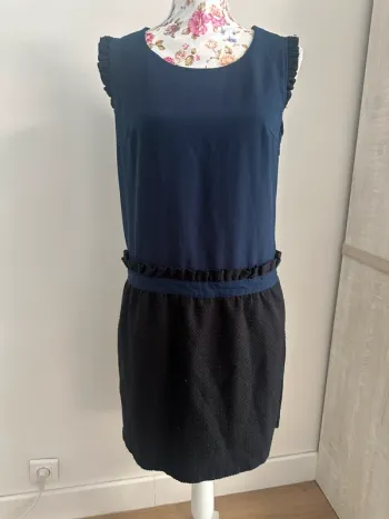 Élégante robe bicolore Etam