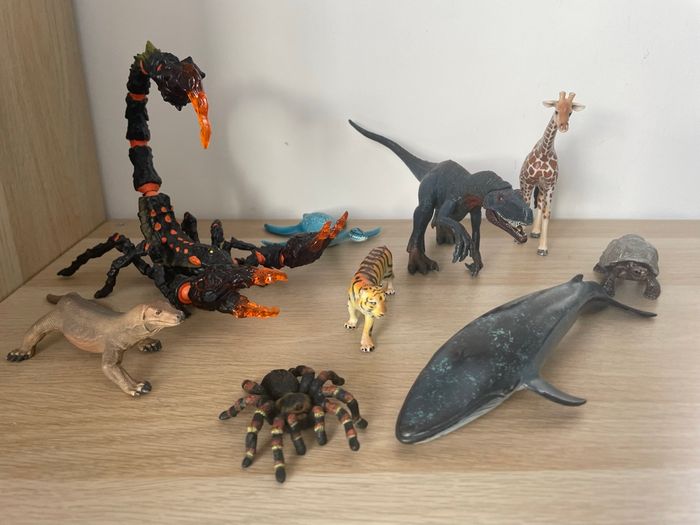 Lot 2: lot de figurines animaux Schleich, Papo et autres - photo numéro 3