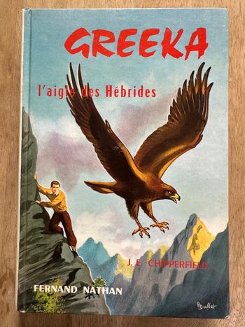 Livre Greeka l’aigle des Hébrides Fernand Nathan Robert Dallet Chipperfield Alain Valière