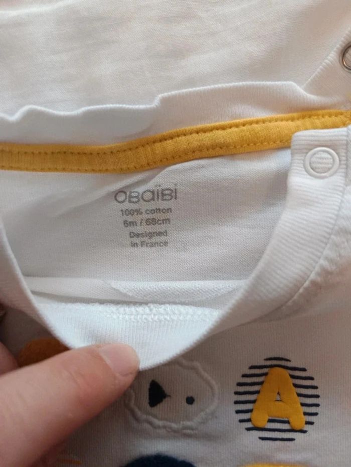 T shirt obaibi 6m tbe - photo numéro 2
