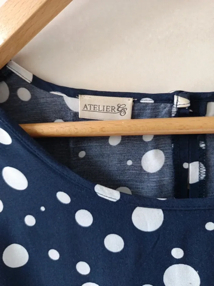 Blouse Atelier t.44 100%viscose - photo numéro 5