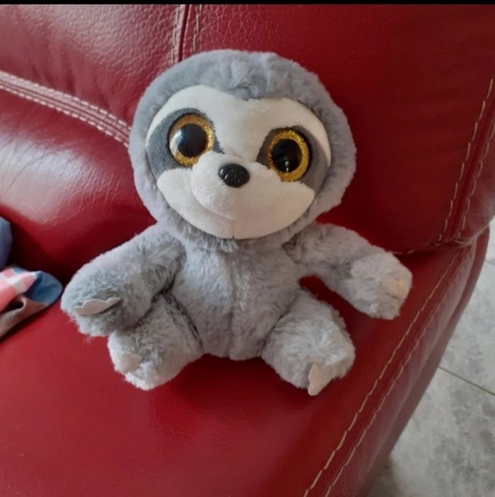 Doudou-peluche Paresseux +Bébé Panda - photo numéro 3