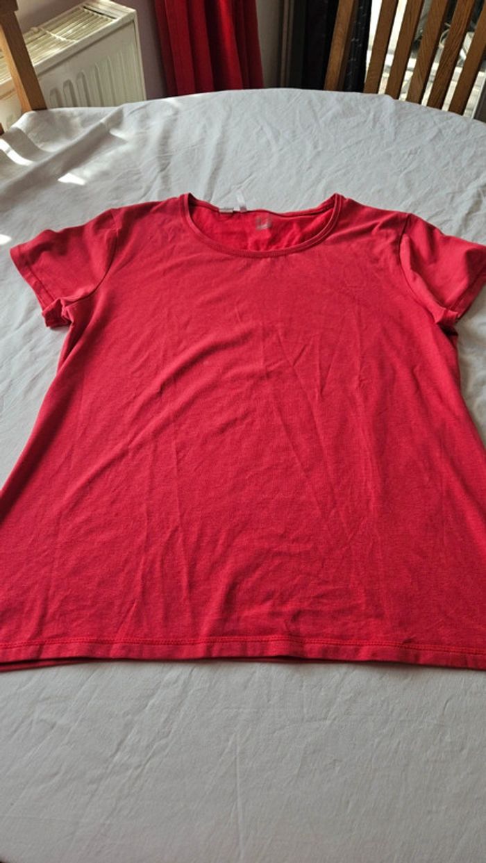 Lot 2 t-shirts femme Domyos Taille L - photo numéro 8