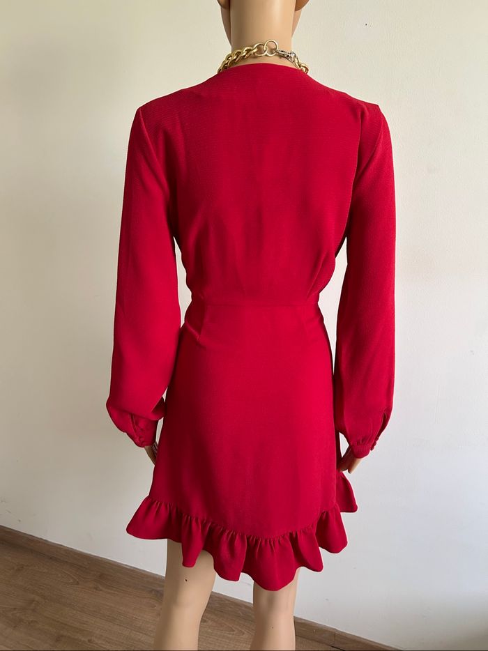 Robe rouge neuve à manches longues Karl Marc John taille S (valeur 119€) - photo numéro 5