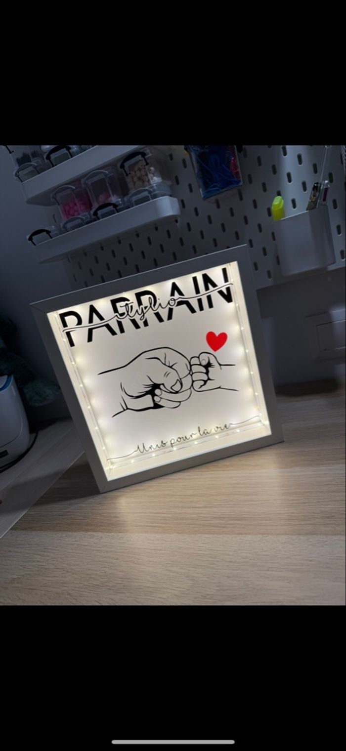 Cadre led personnalisé