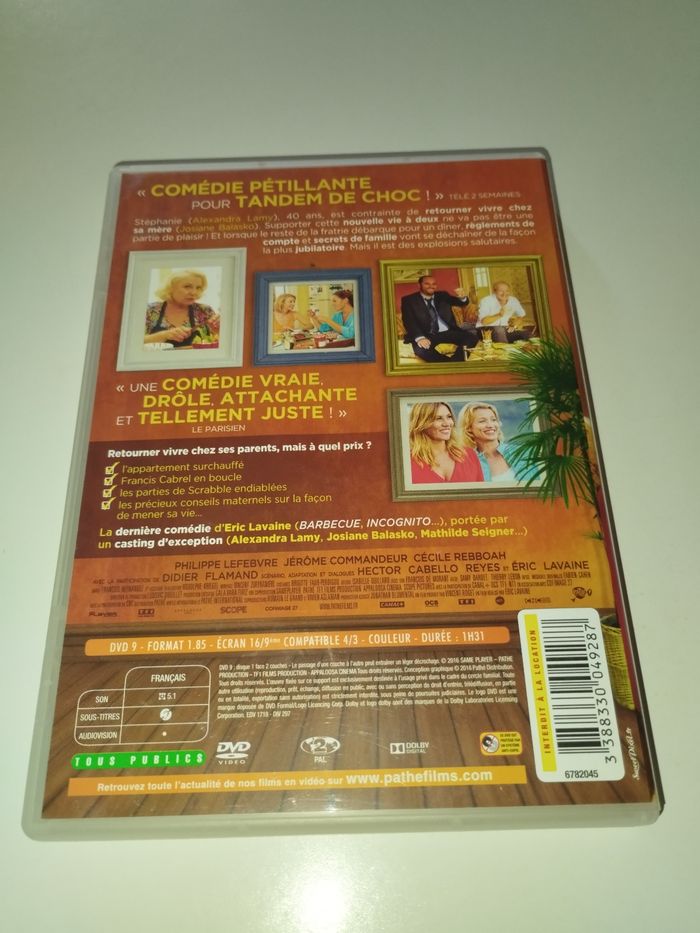 DVD Retour chez ma Mère - photo numéro 2