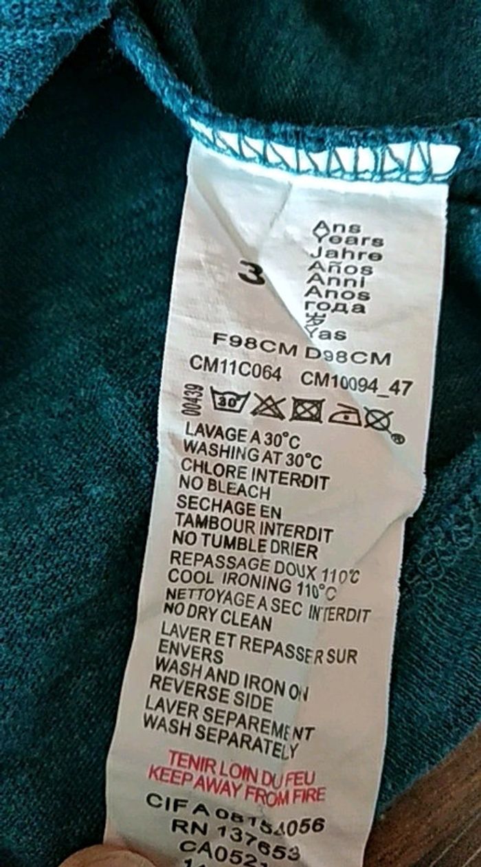 Tee shirt catimini 3 ans - photo numéro 5